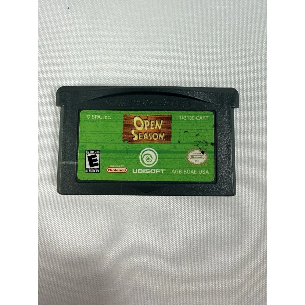 Open Season Nintendo Game Boy Advance GBA Authentic Ubisoft AGB-BOAE-USA Tested